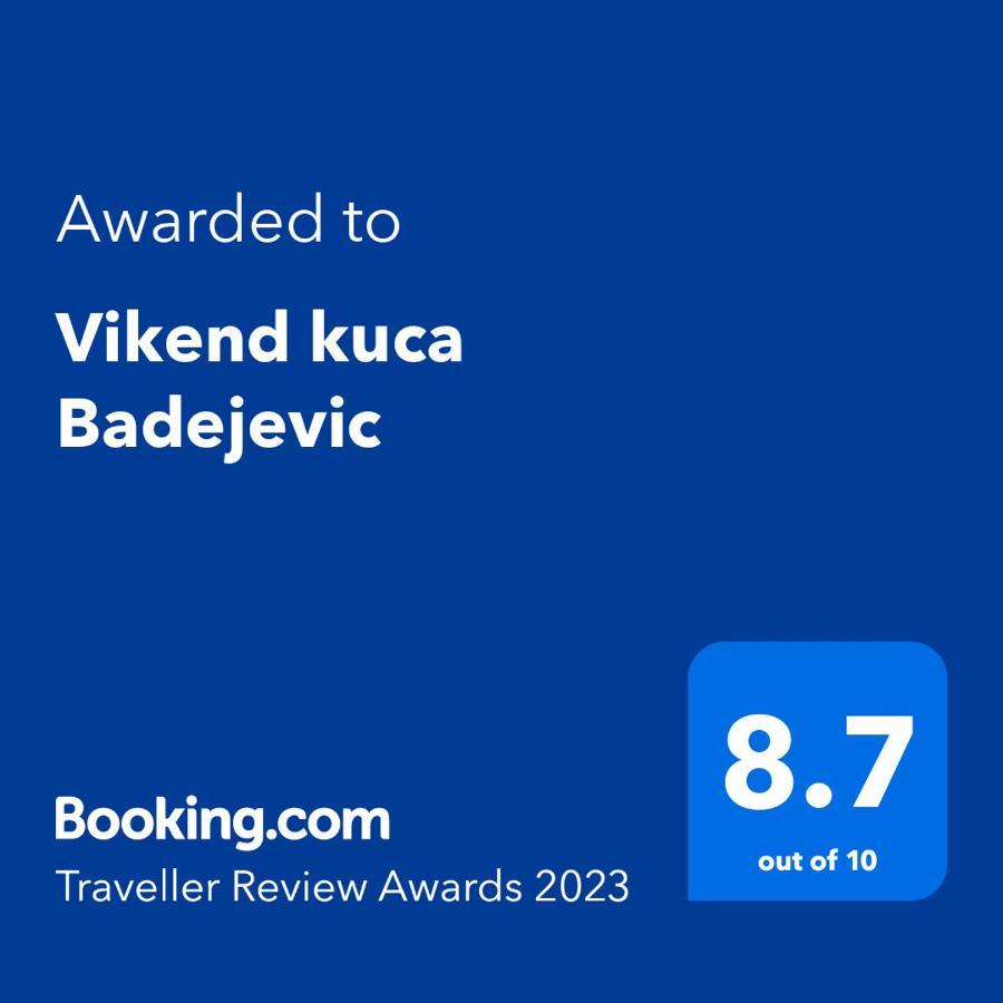 Villa Etno Kuca Badejevic Plavna Esterno foto